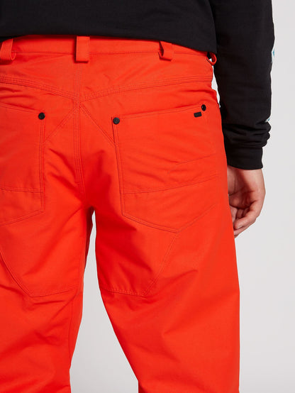 Mens Carbon Pants - Burnt Red