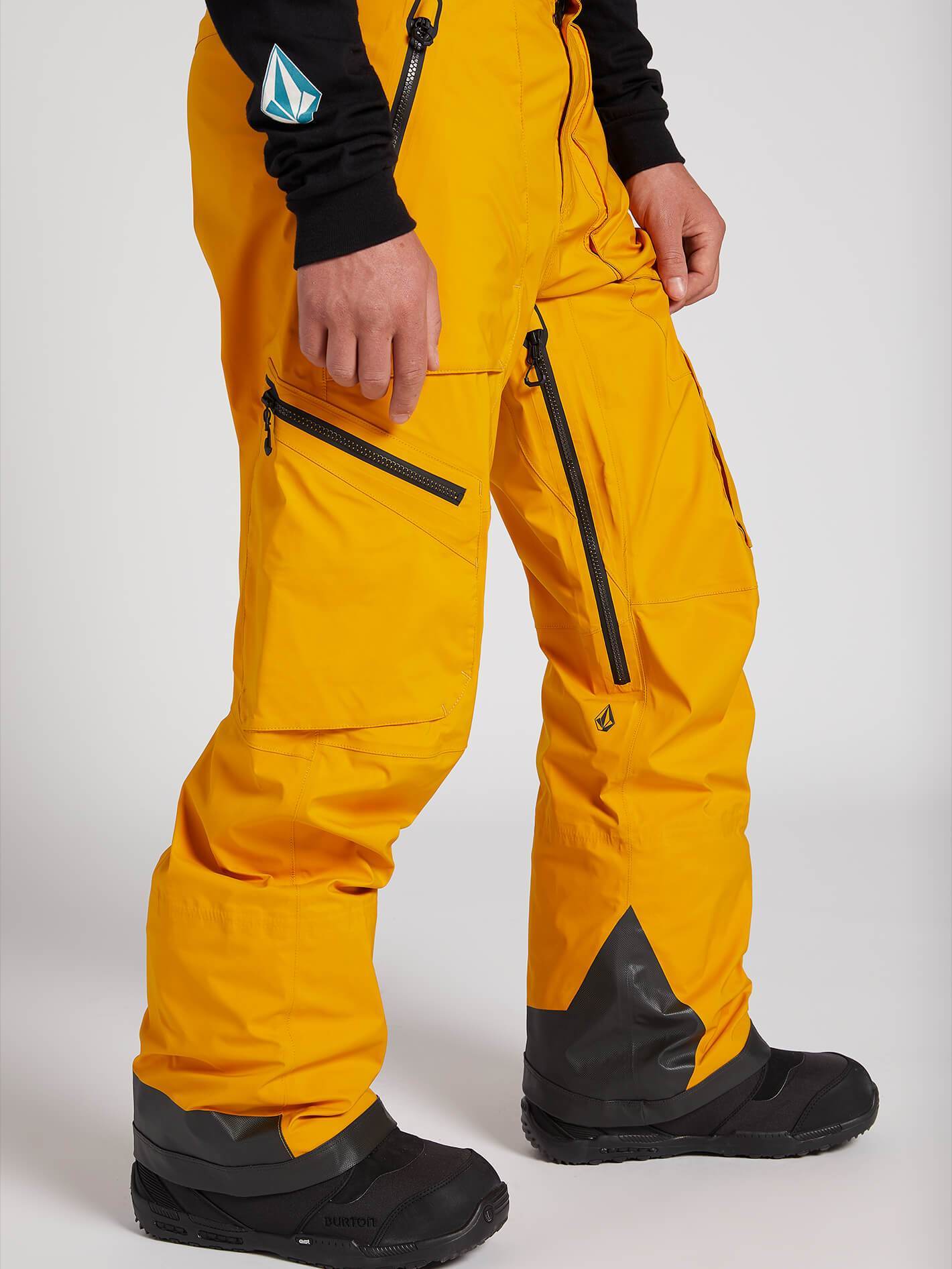 Mens Guch Strtch Gore-Tex Pants - Resin Gold