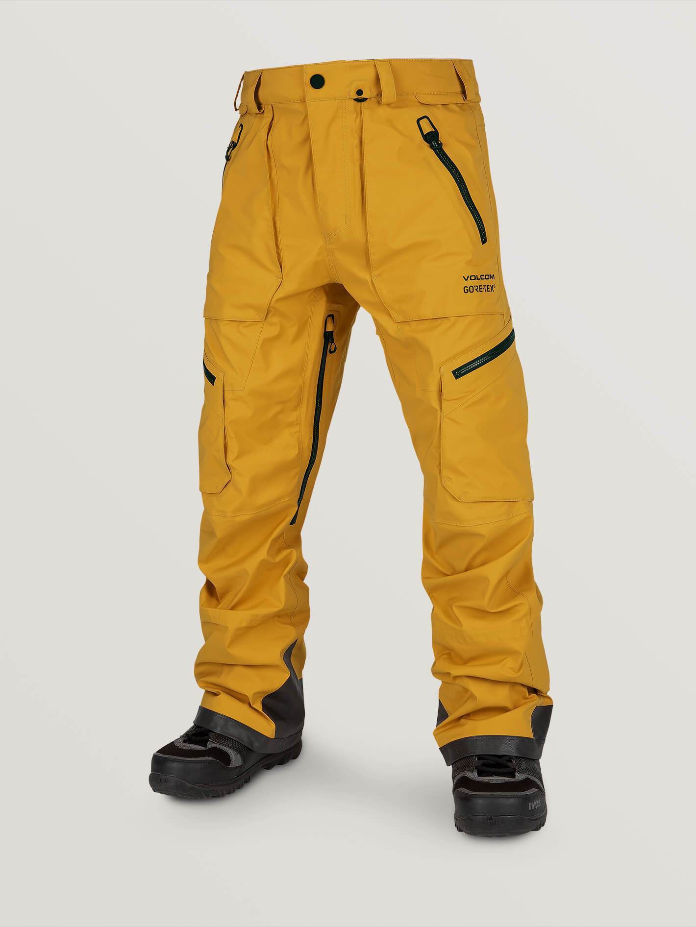 Mens Guch Strtch Gore-Tex Pants - Resin Gold