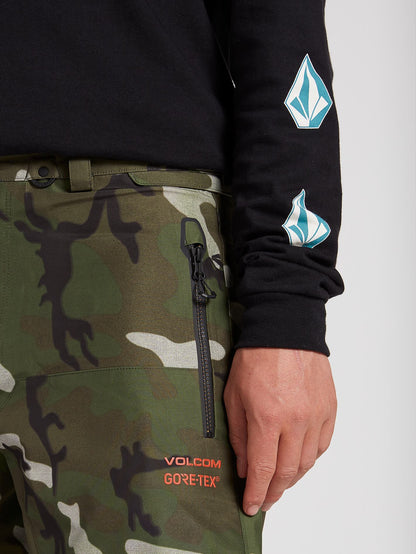 Mens Guide Gore-Tex Pants - Orange