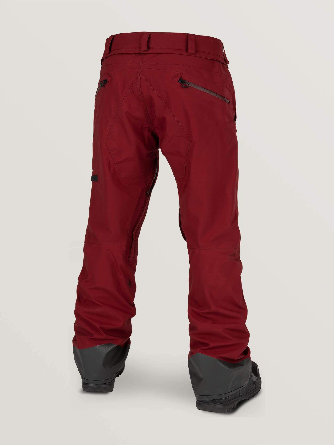 Mens Stretch Gore-Tex Pants - Burnt Red