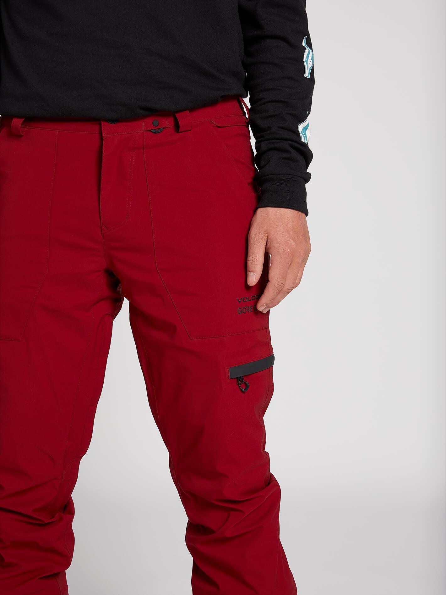 Mens Stretch Gore-Tex Pants - Resin Gold