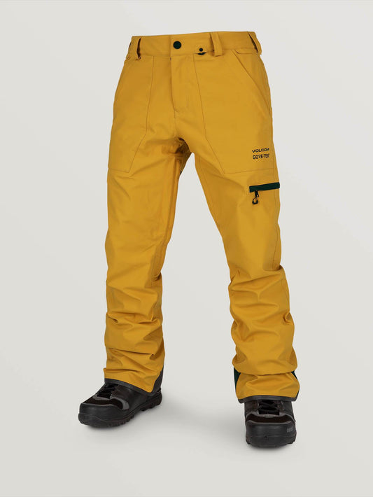 Mens Stretch Gore-Tex Pants - Resin Gold