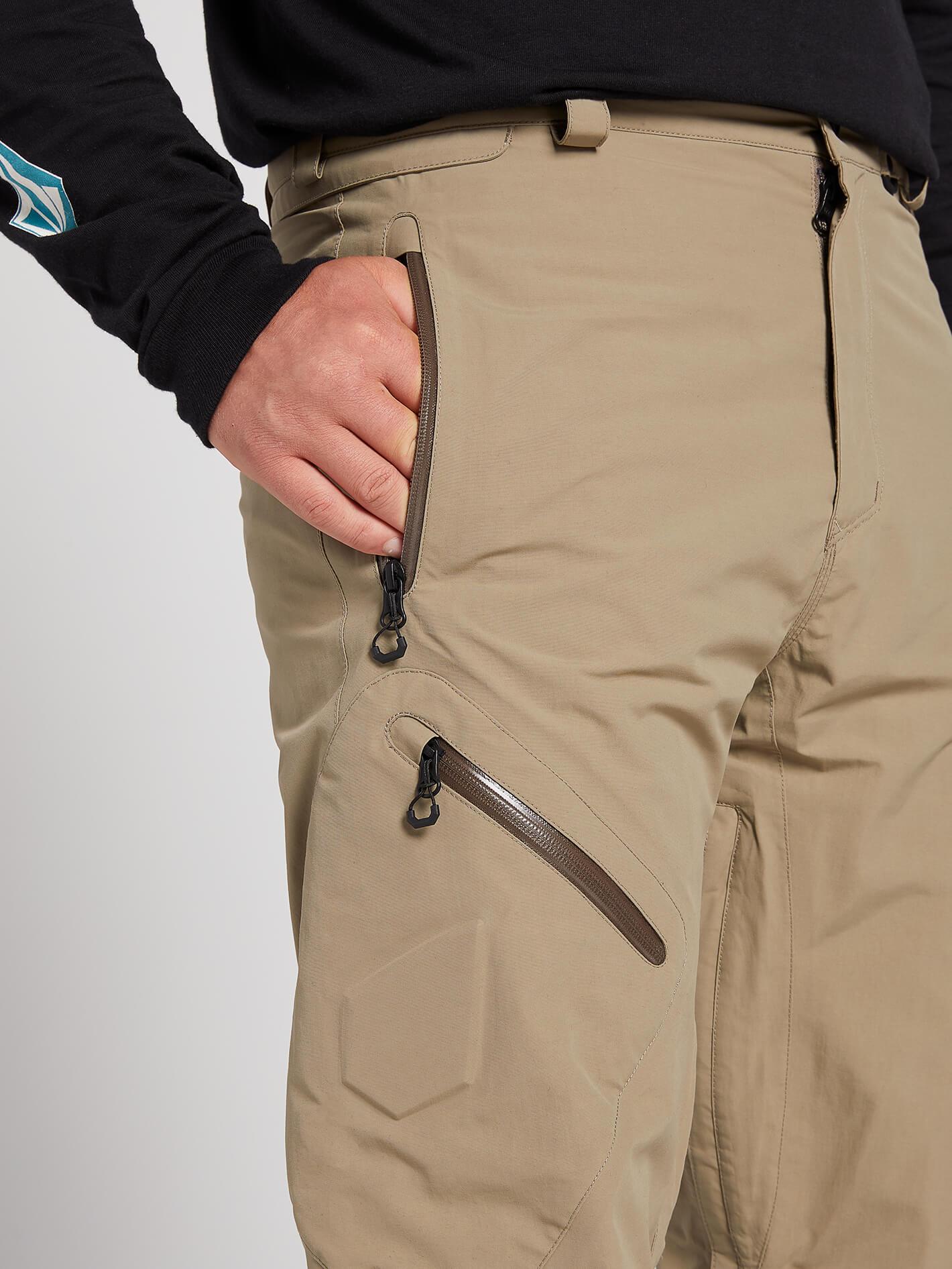 Mens L Gore-Tex Pants Tall - Black