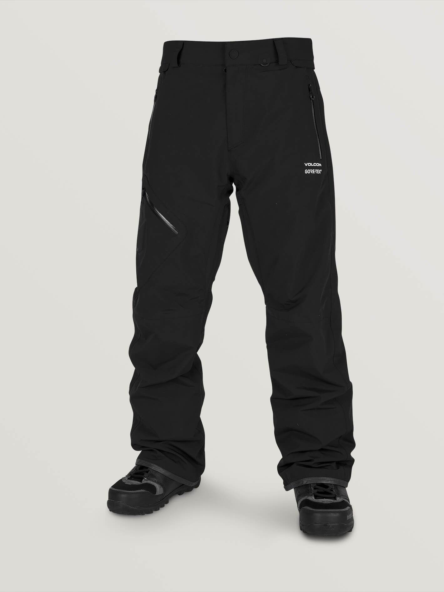 Mens L Gore-Tex Pants Tall - Black