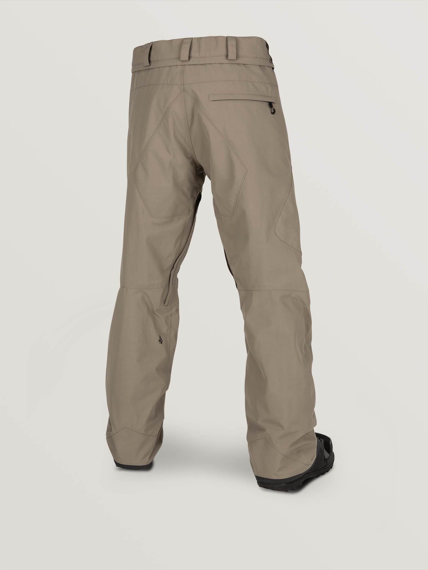 Mens L Gore-Tex Pants Tall - Teak