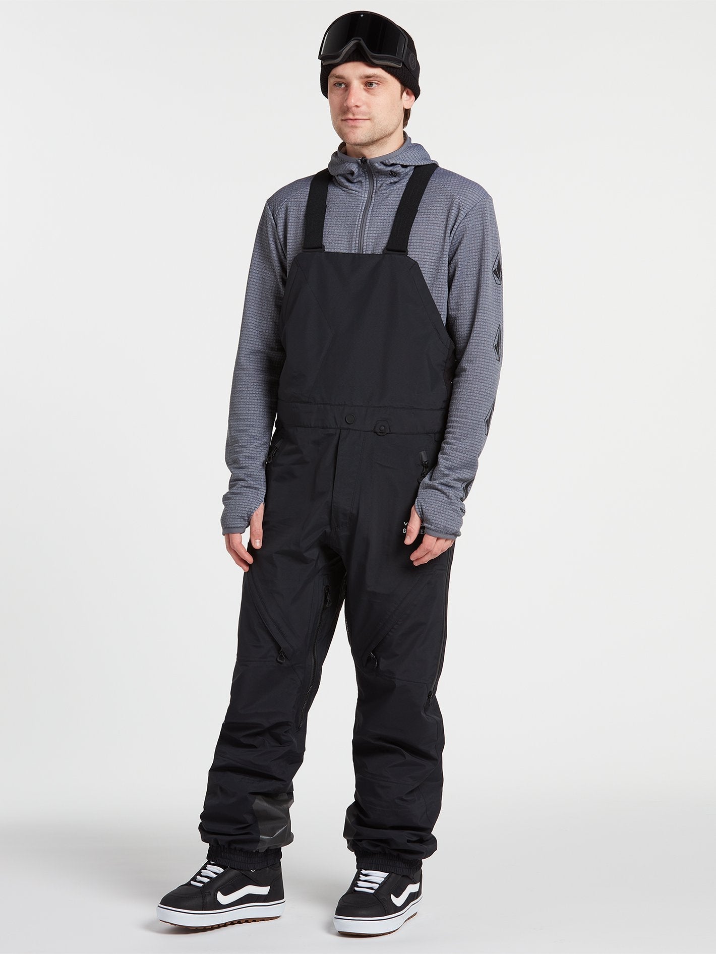 3L Gore-Tex Bib Overall - BLACK