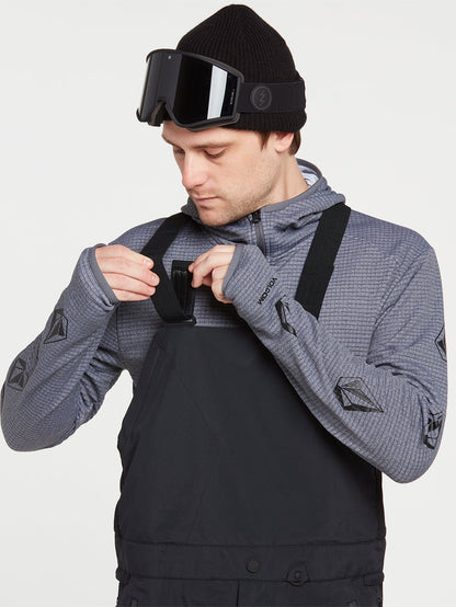 3L Gore-Tex Bib Overall - BLACK