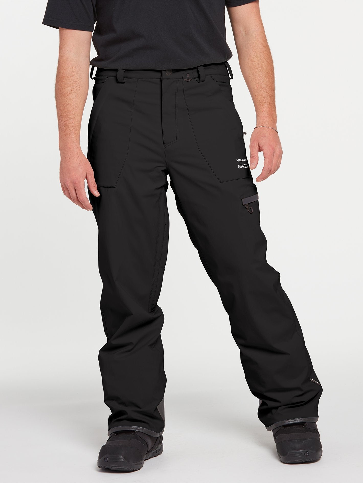 Stretch Gore-Tex Trousers - BLACK