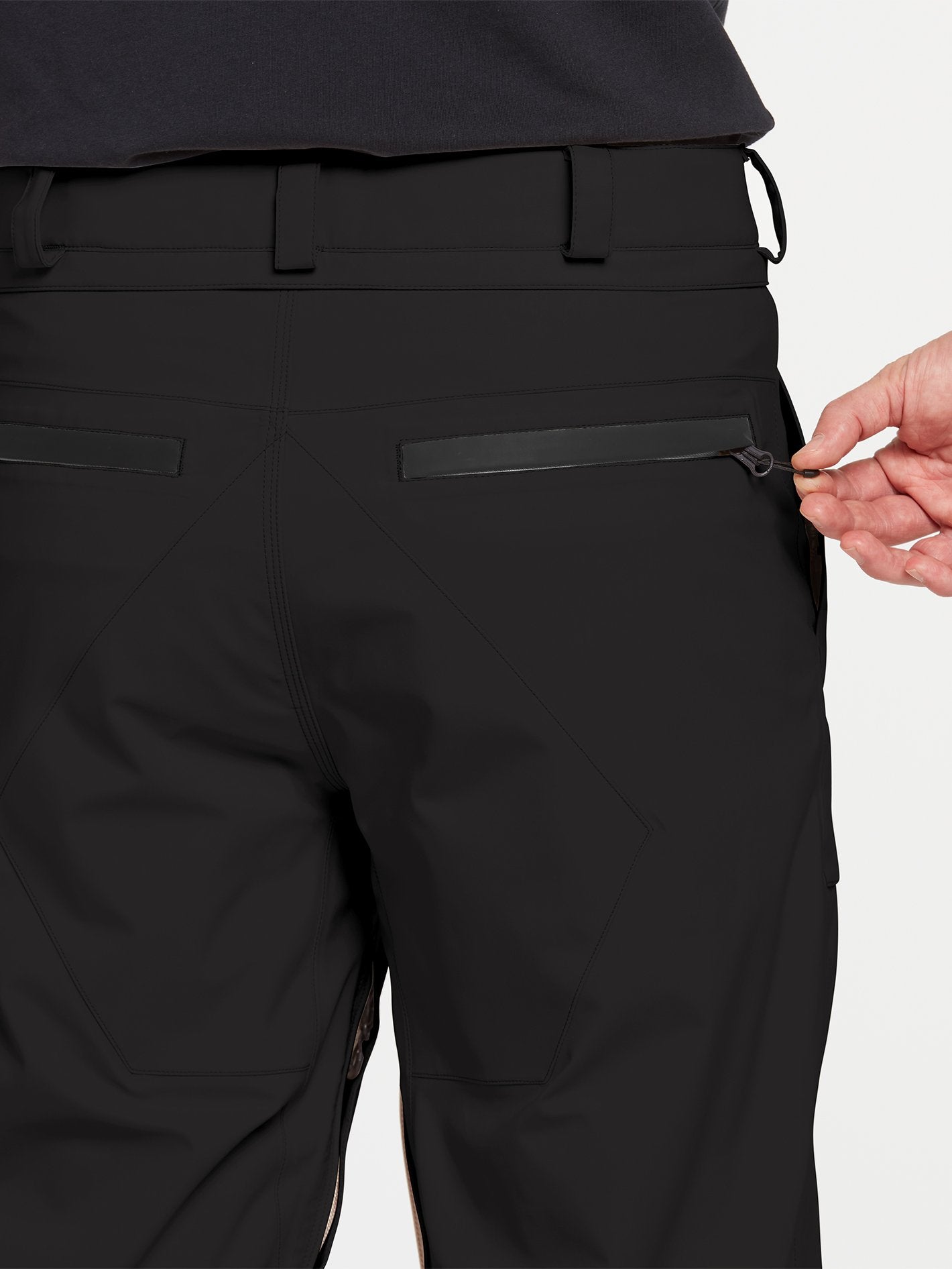 Stretch Gore-Tex Trousers - BLACK