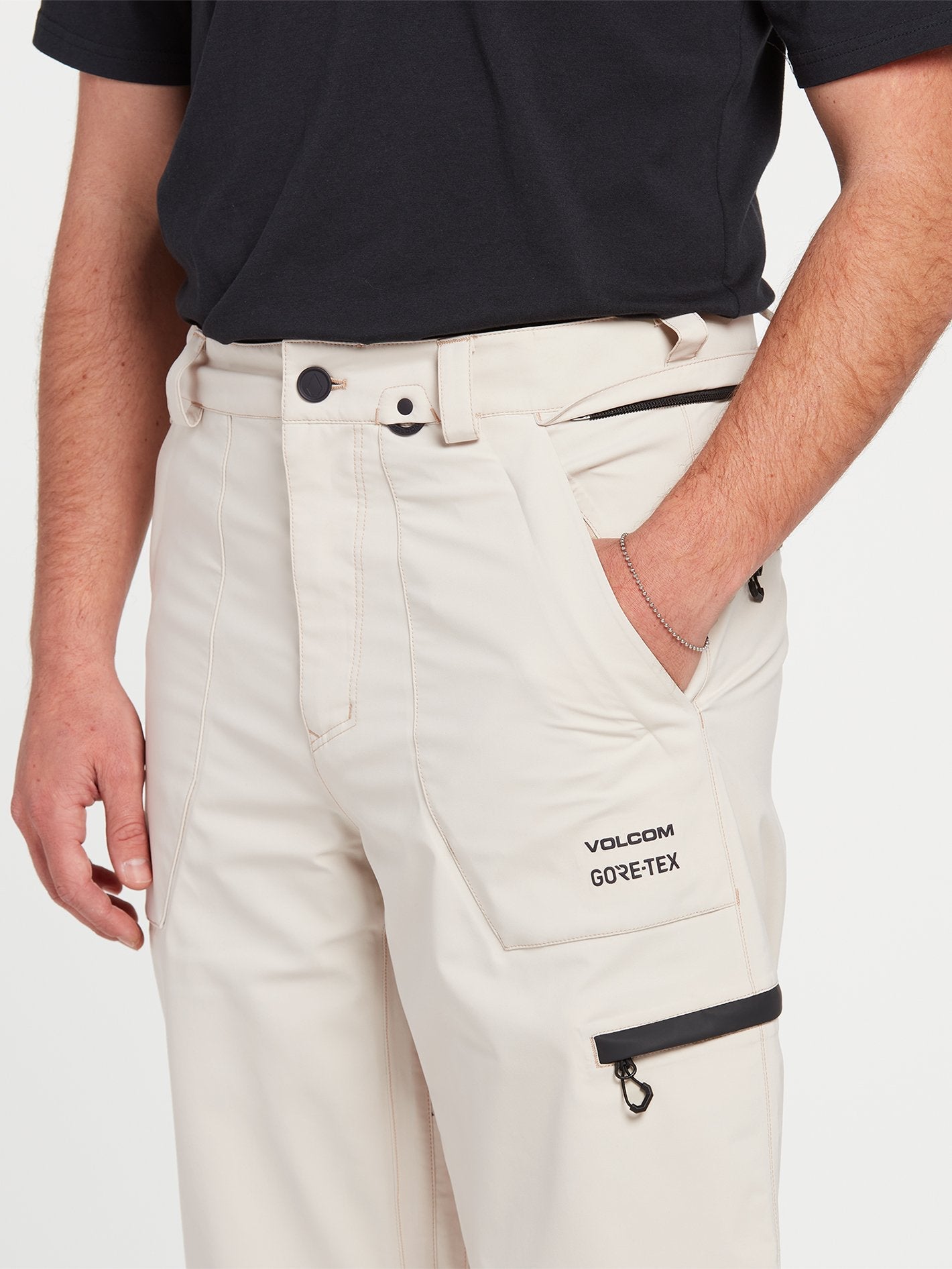 Stretch Gore-Tex Trousers - KHAKI