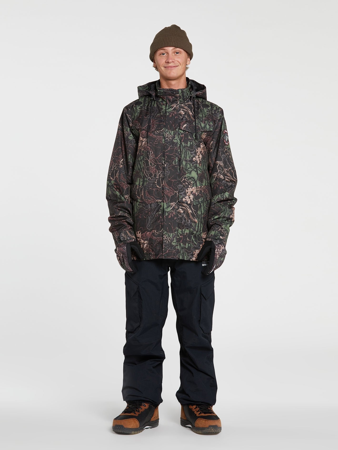 Stone Gore-Tex Trousers - BLACK