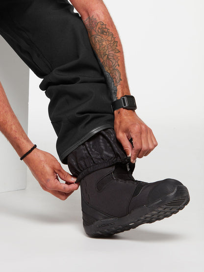 V-Line Trousers - BLACK