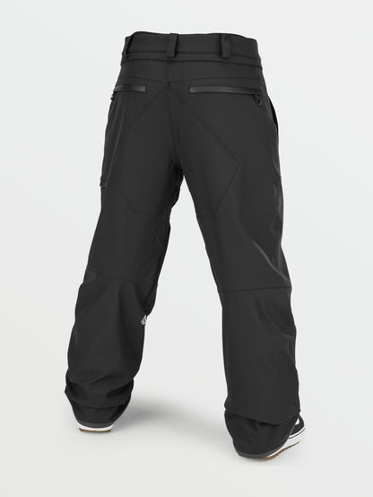 V-Line Trousers - BLACK