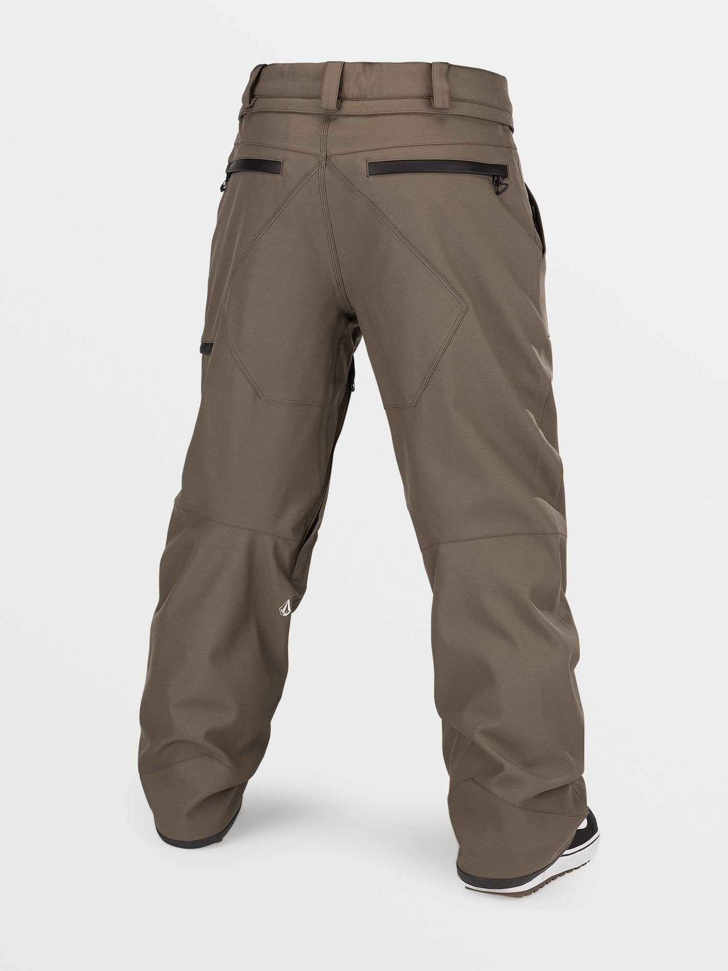 V-Line Trousers - DARK TEAK