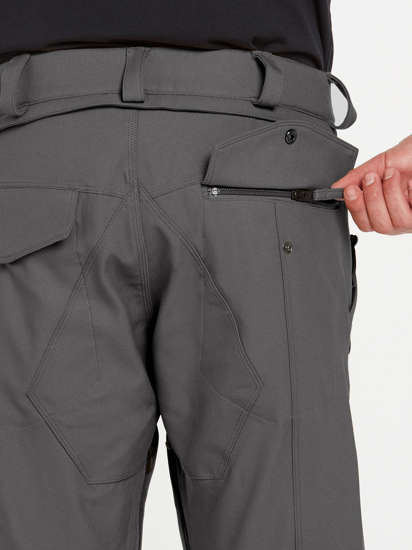 New Articulated Trousers - DARK GREY