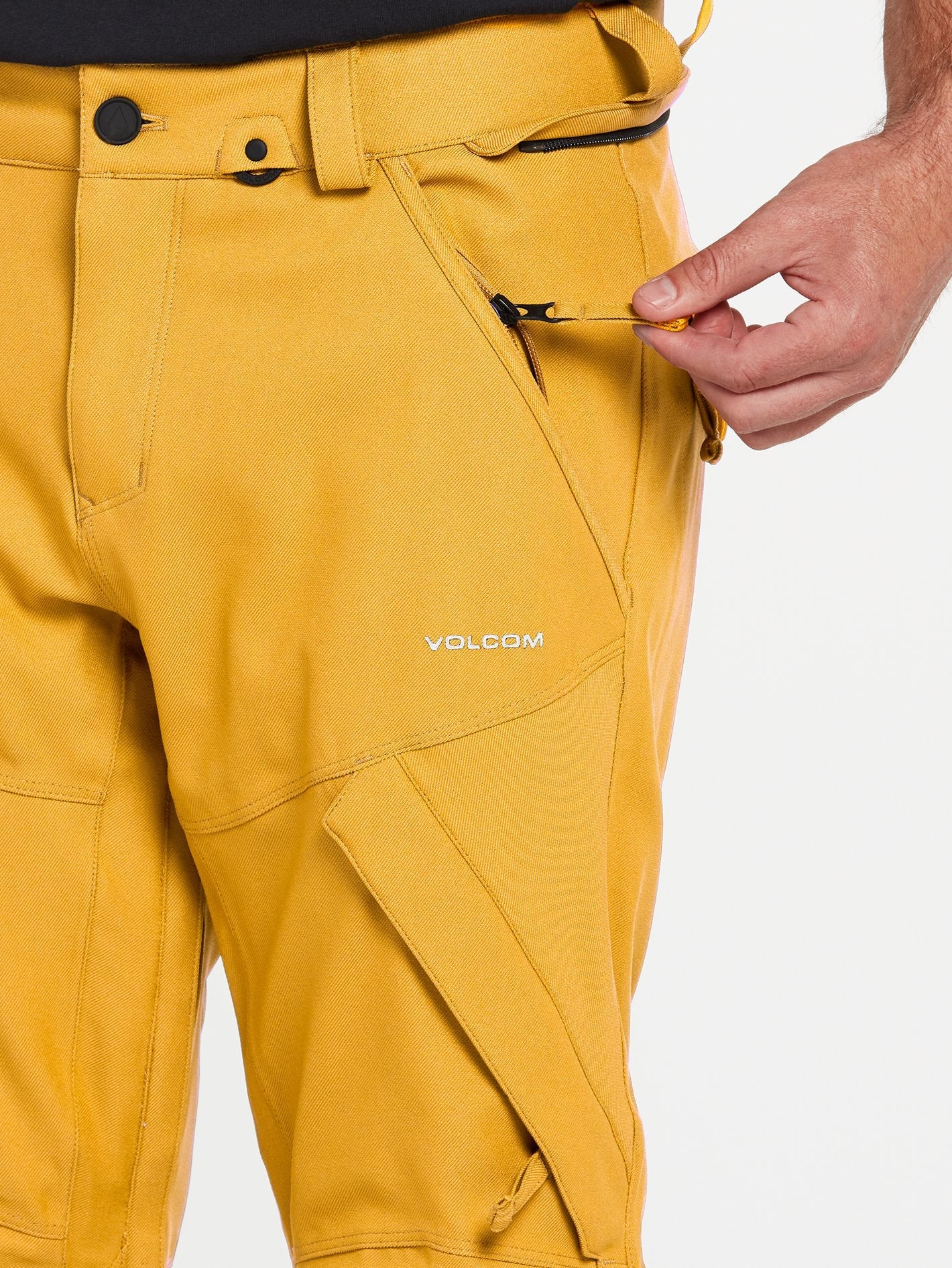 New Articulated Trousers - RESIN GOLD