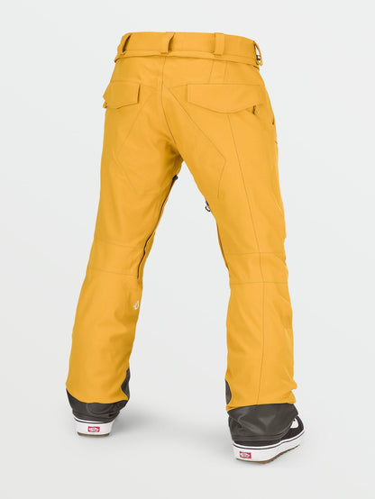 New Articulated Trousers - RESIN GOLD