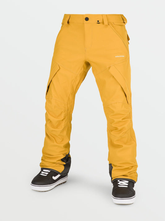 New Articulated Trousers - RESIN GOLD