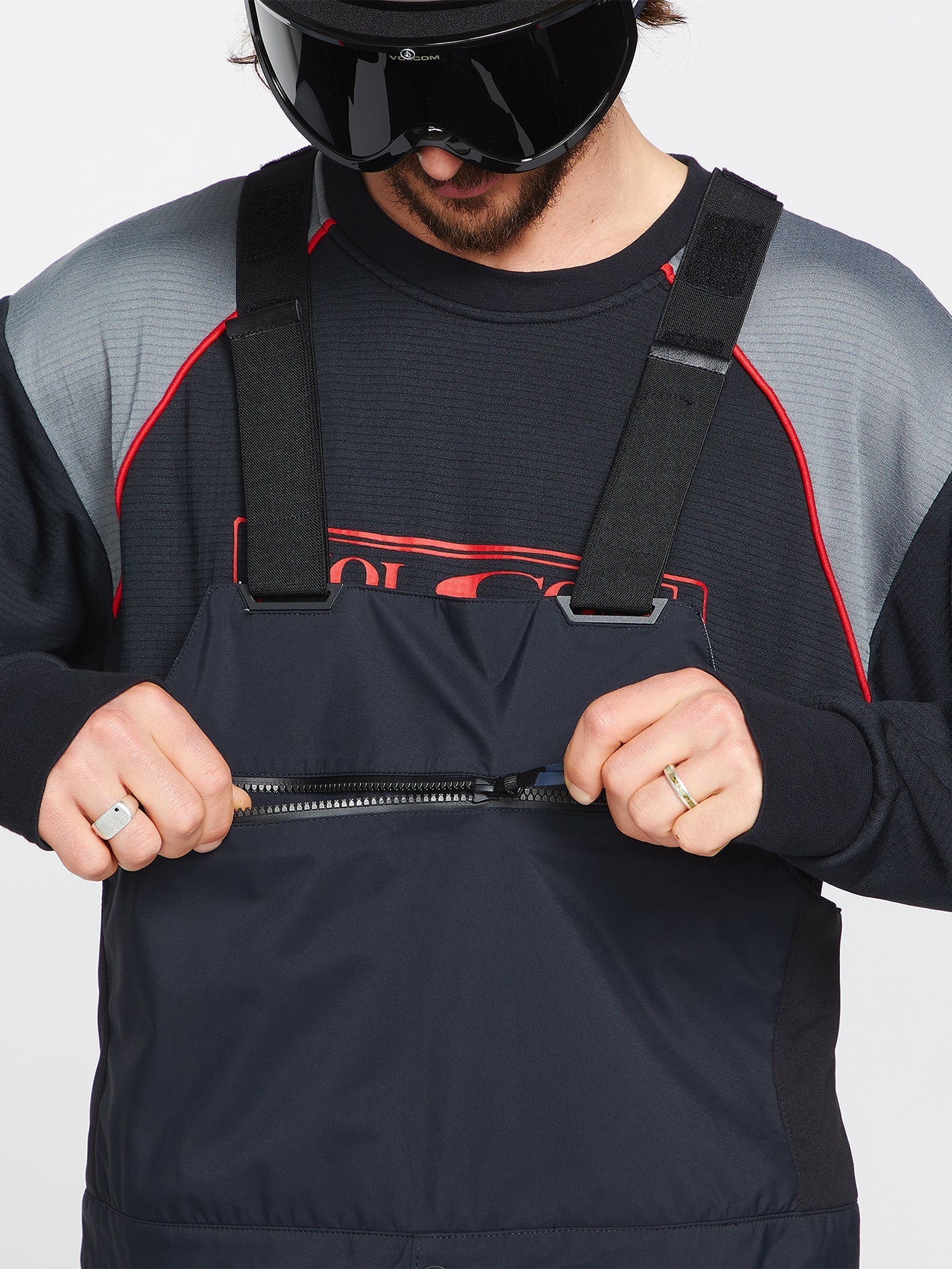 3L Gore-Tex Bib Overhauler - Black