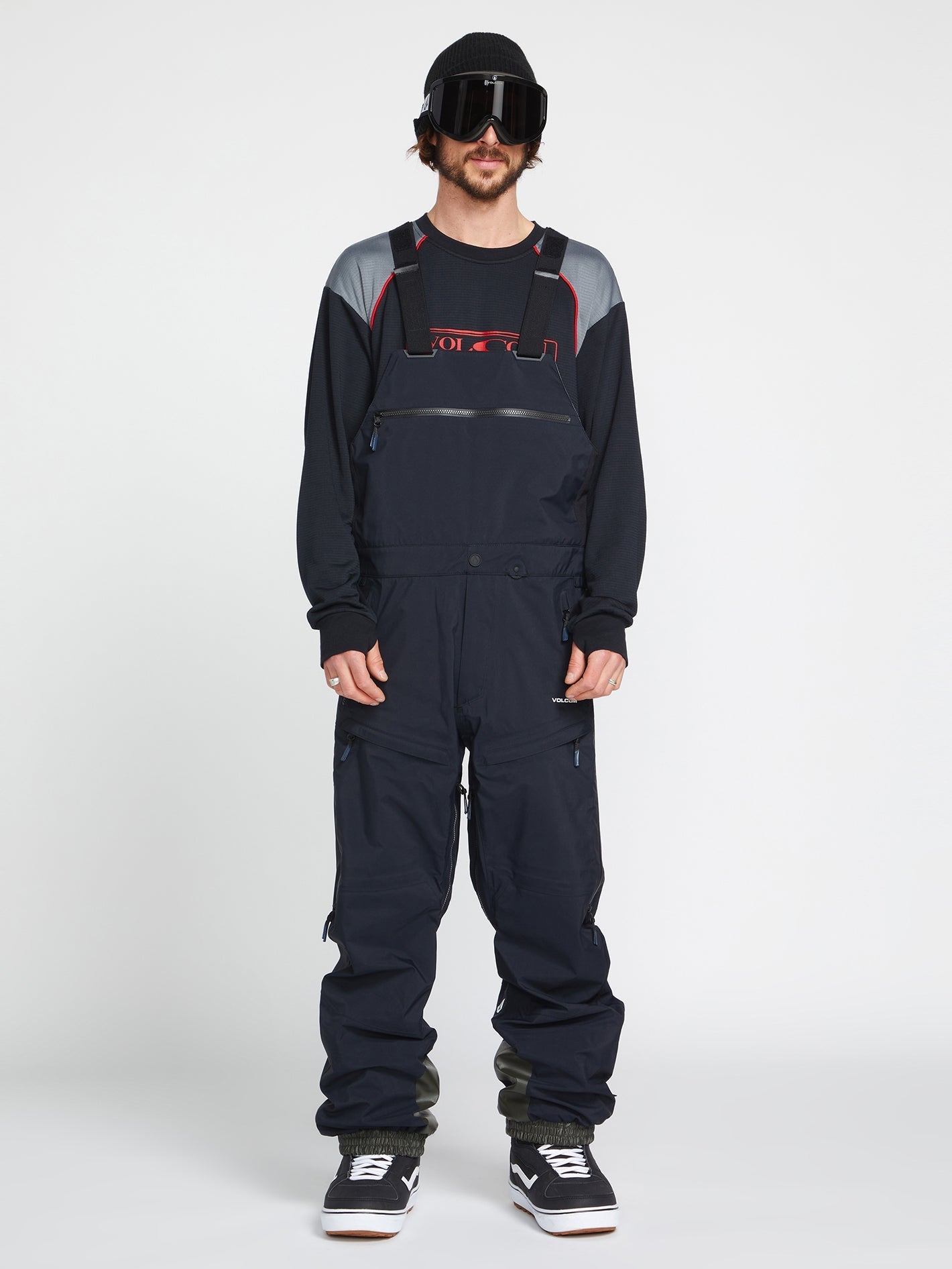 3L Gore-Tex Bib Overhauler - Black