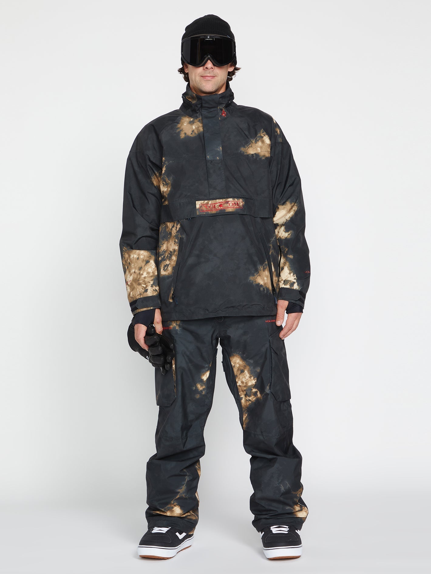 Stone Stretch Gore-Tex Trousers - Bleach Black