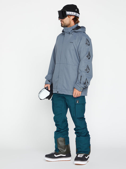 New Articulated Trousers - Slate Blue