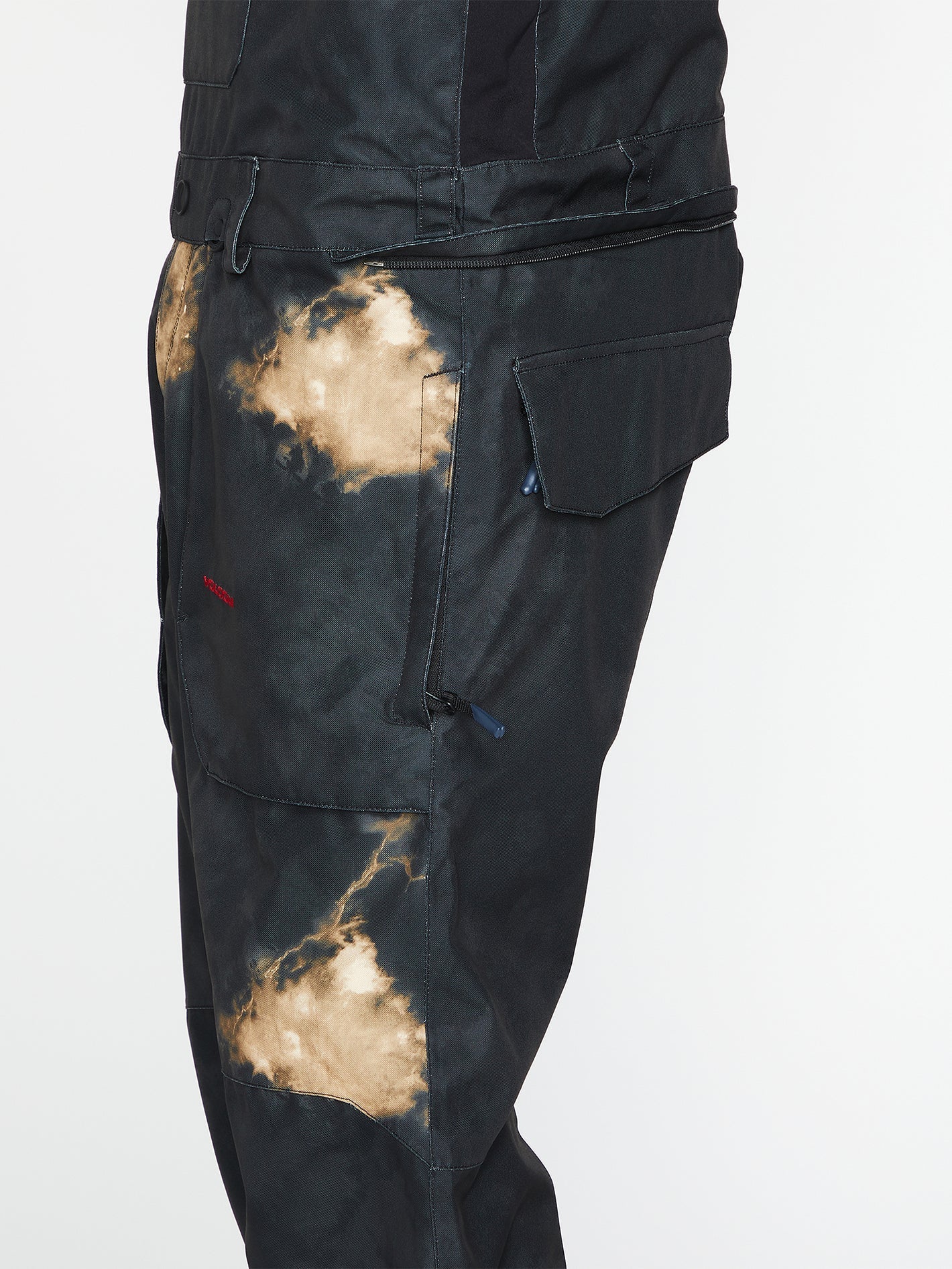 Roan Bib Overall - Bleach Black