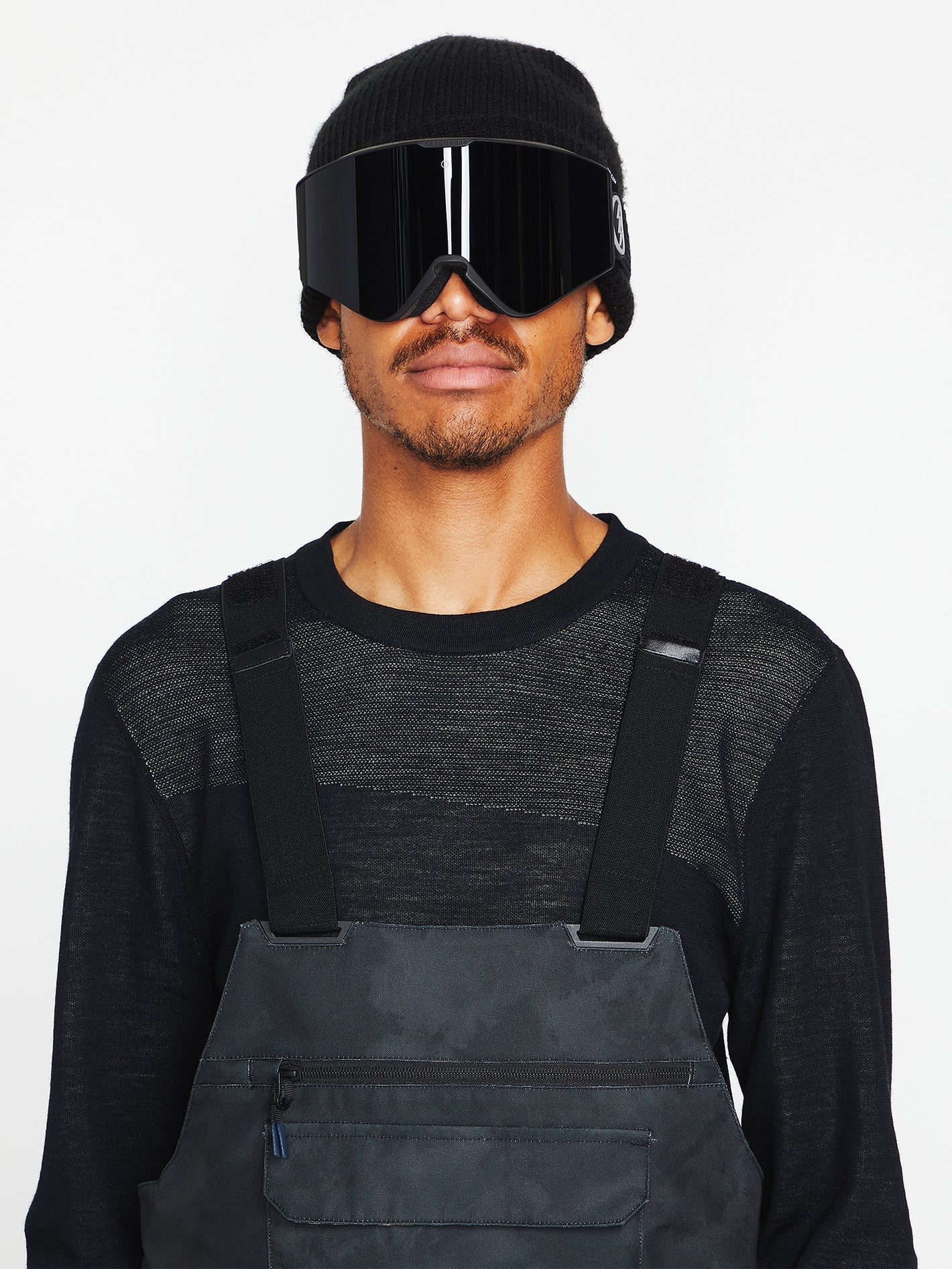Roan Bib Overall - Bleach Black