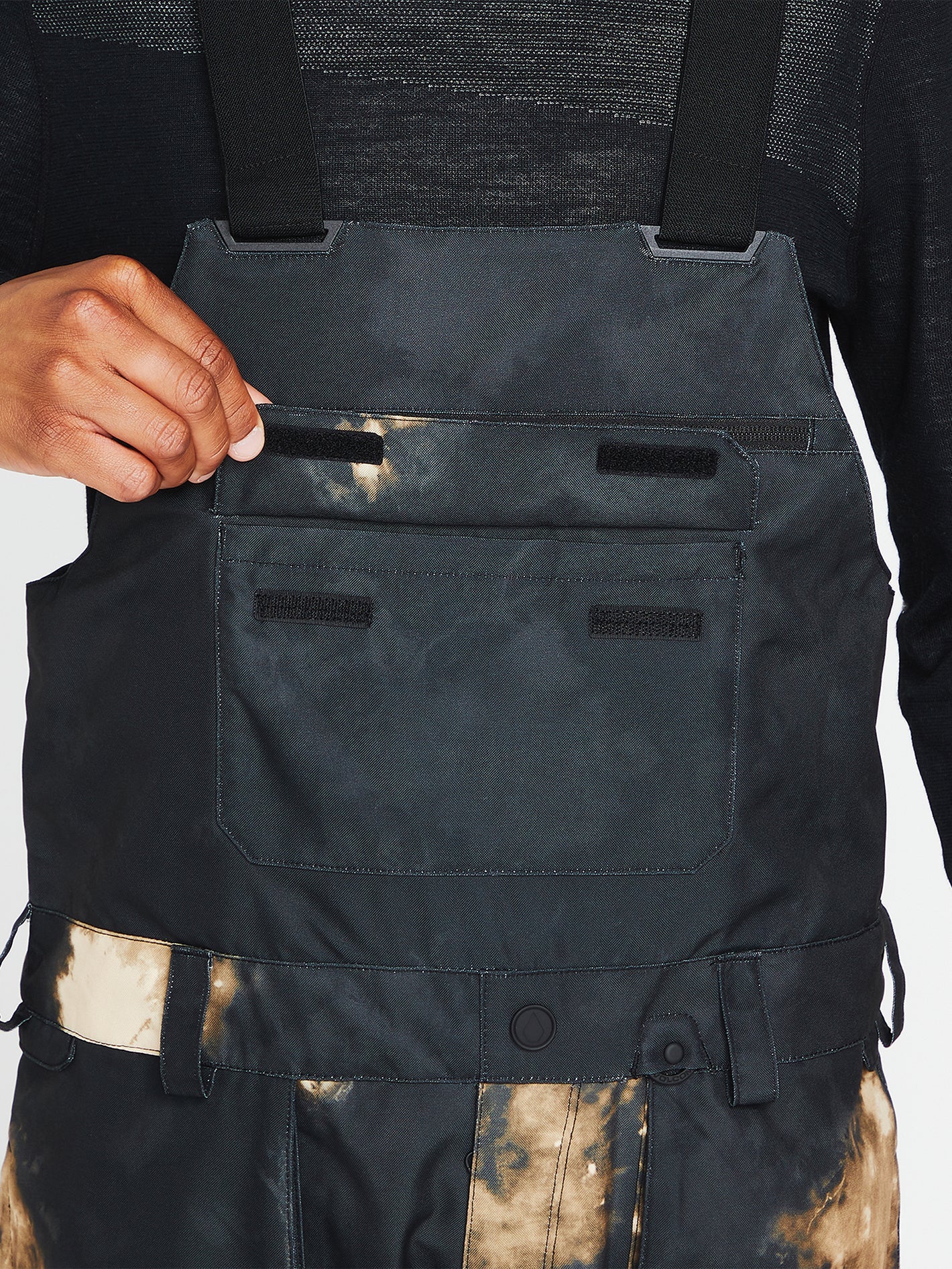 Roan Bib Overall - Bleach Black