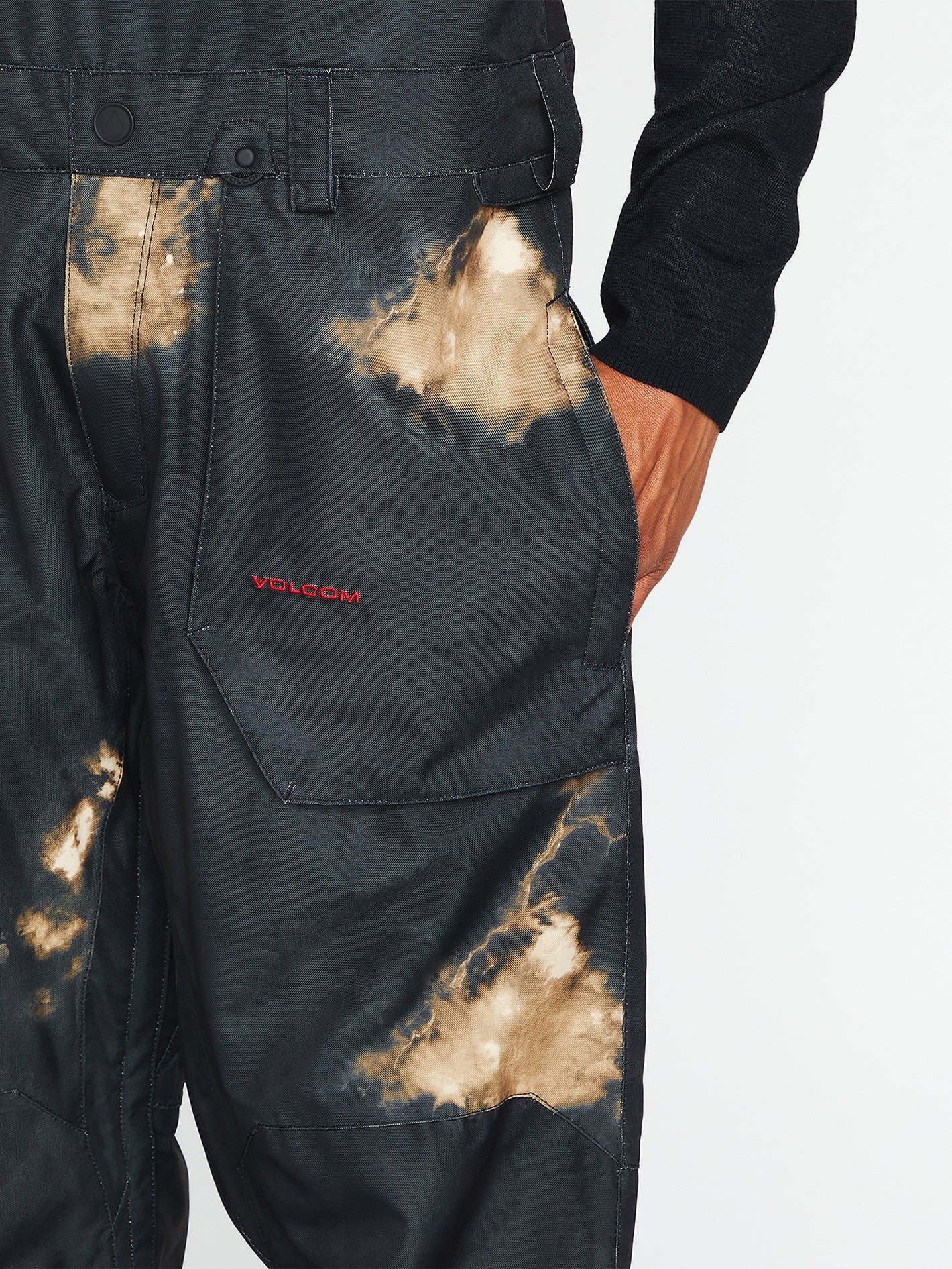 Roan Bib Overall - Bleach Black