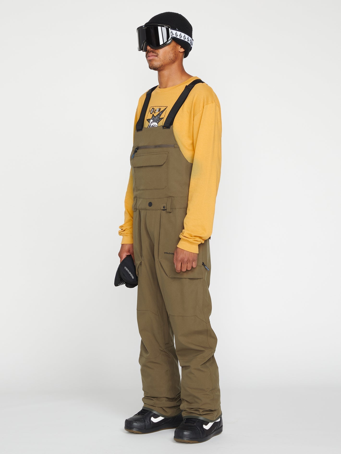 Roan Bib Overall - Dark Grey
