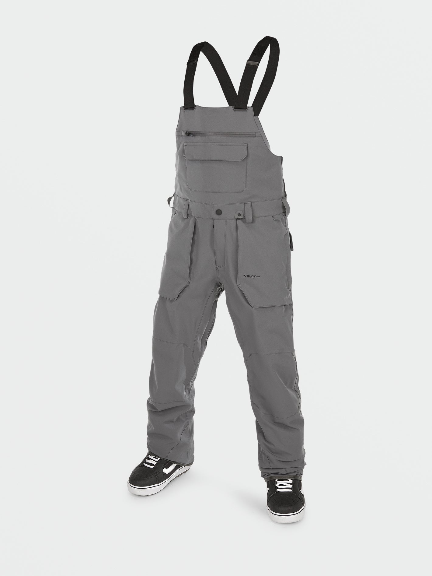 Roan Bib Overall - Dark Grey