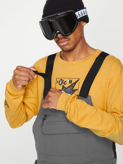 Roan Bib Overall - Dark Grey