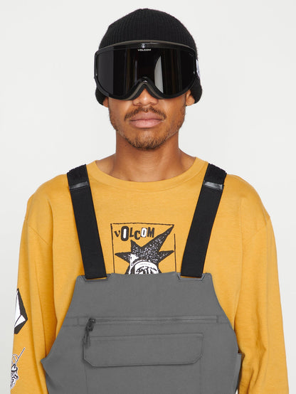 Roan Bib Overall - Dark Grey