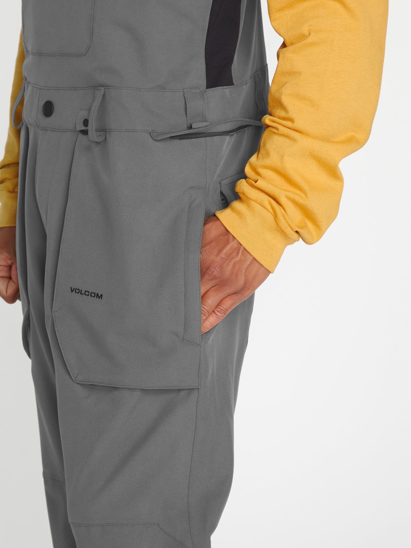 Roan Bib Overall - Dark Grey