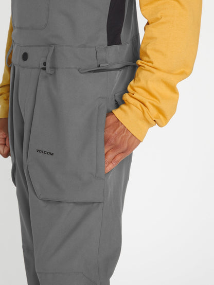 Roan Bib Overall - Dark Grey