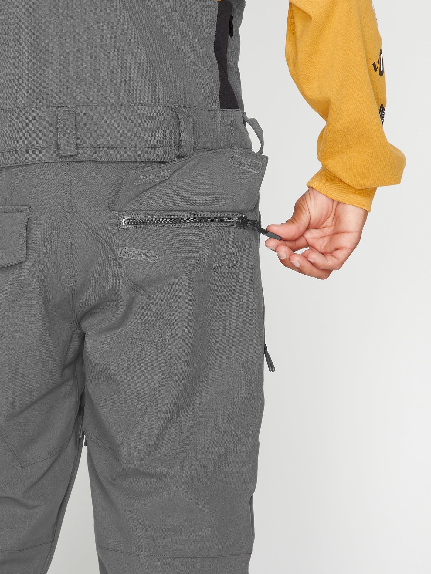 Roan Bib Overall - Dark Grey