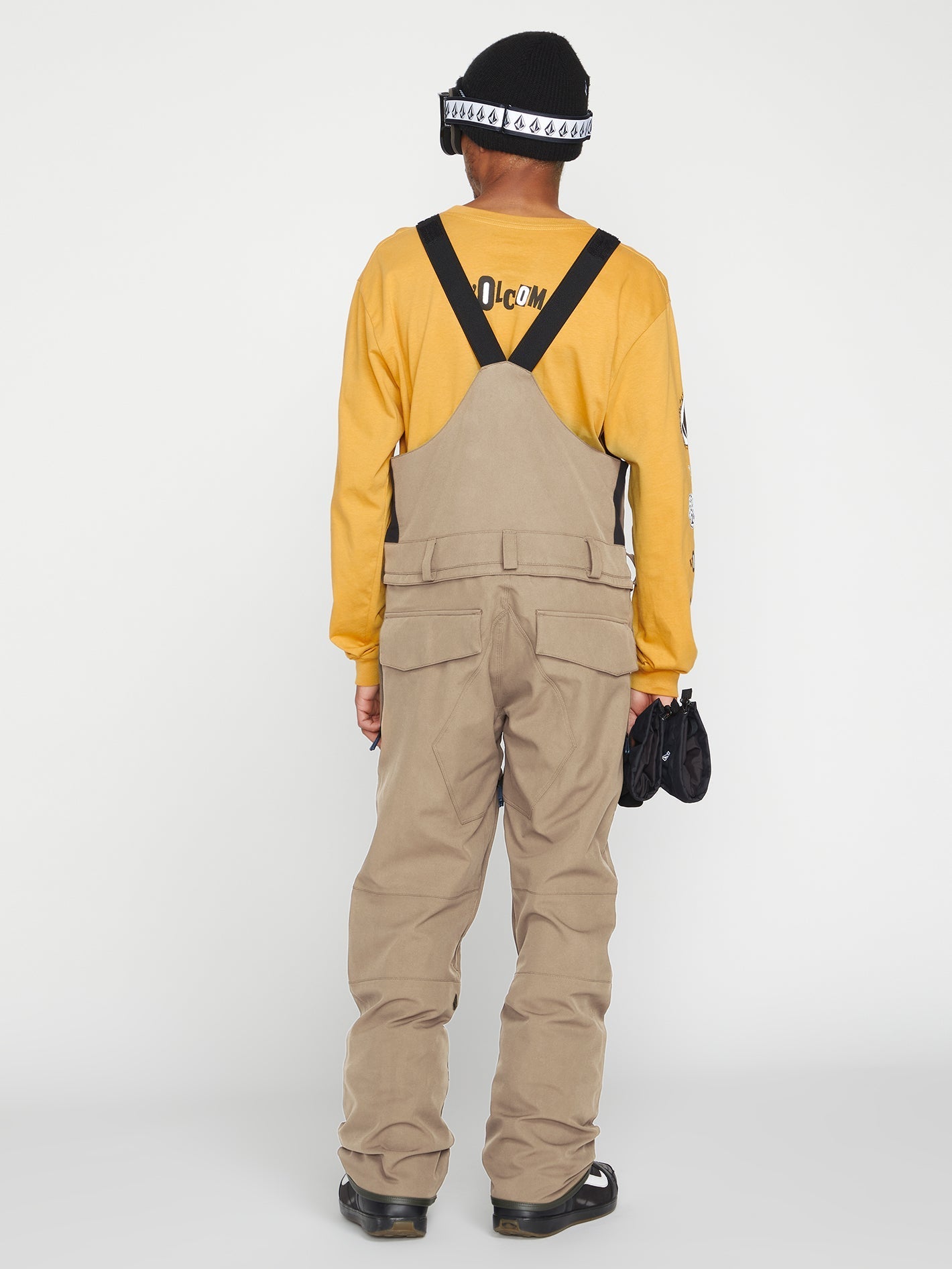 Roan Bib Overall - Dark Khaki