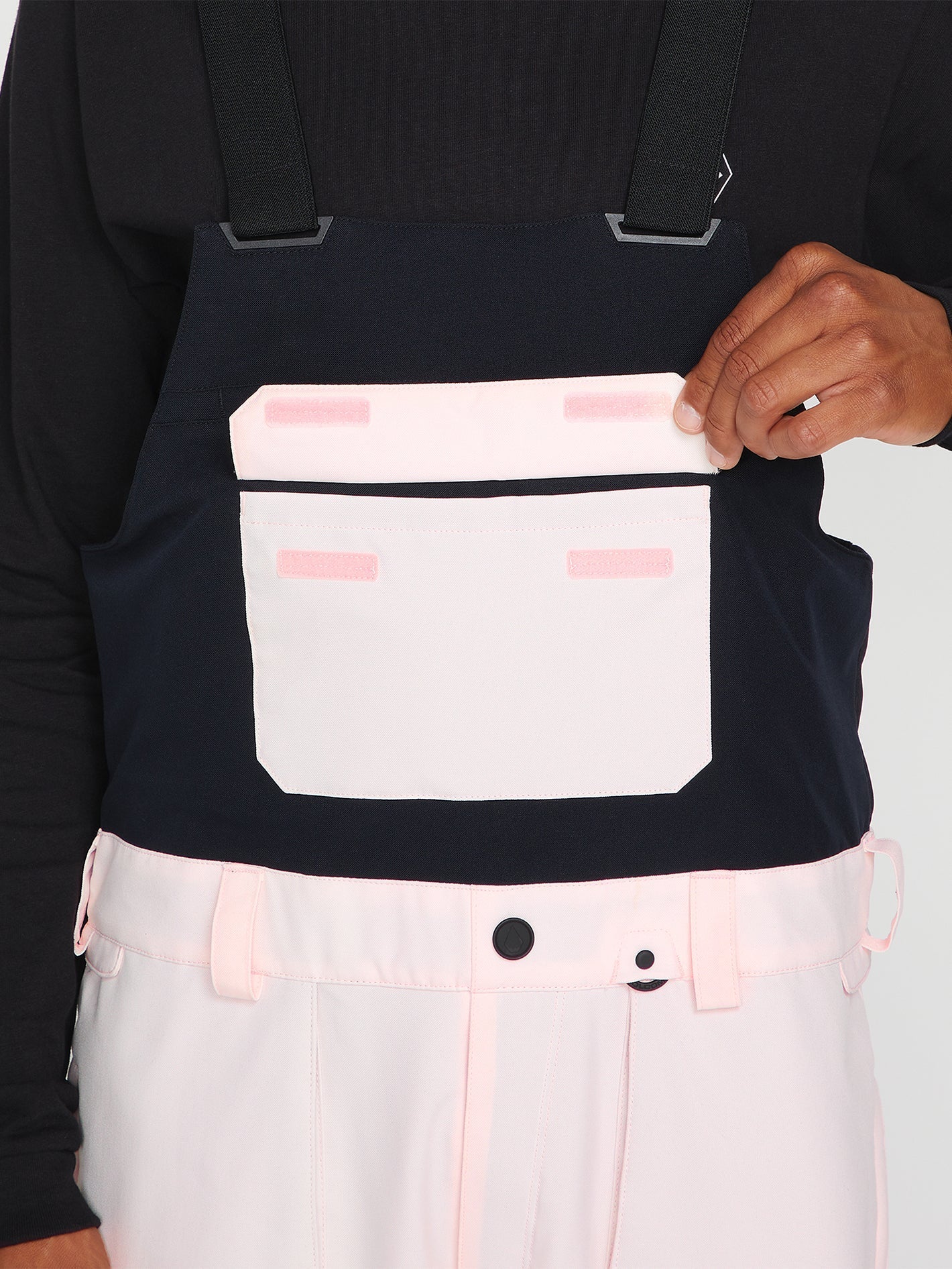Roan Bib Overall - Party Pink