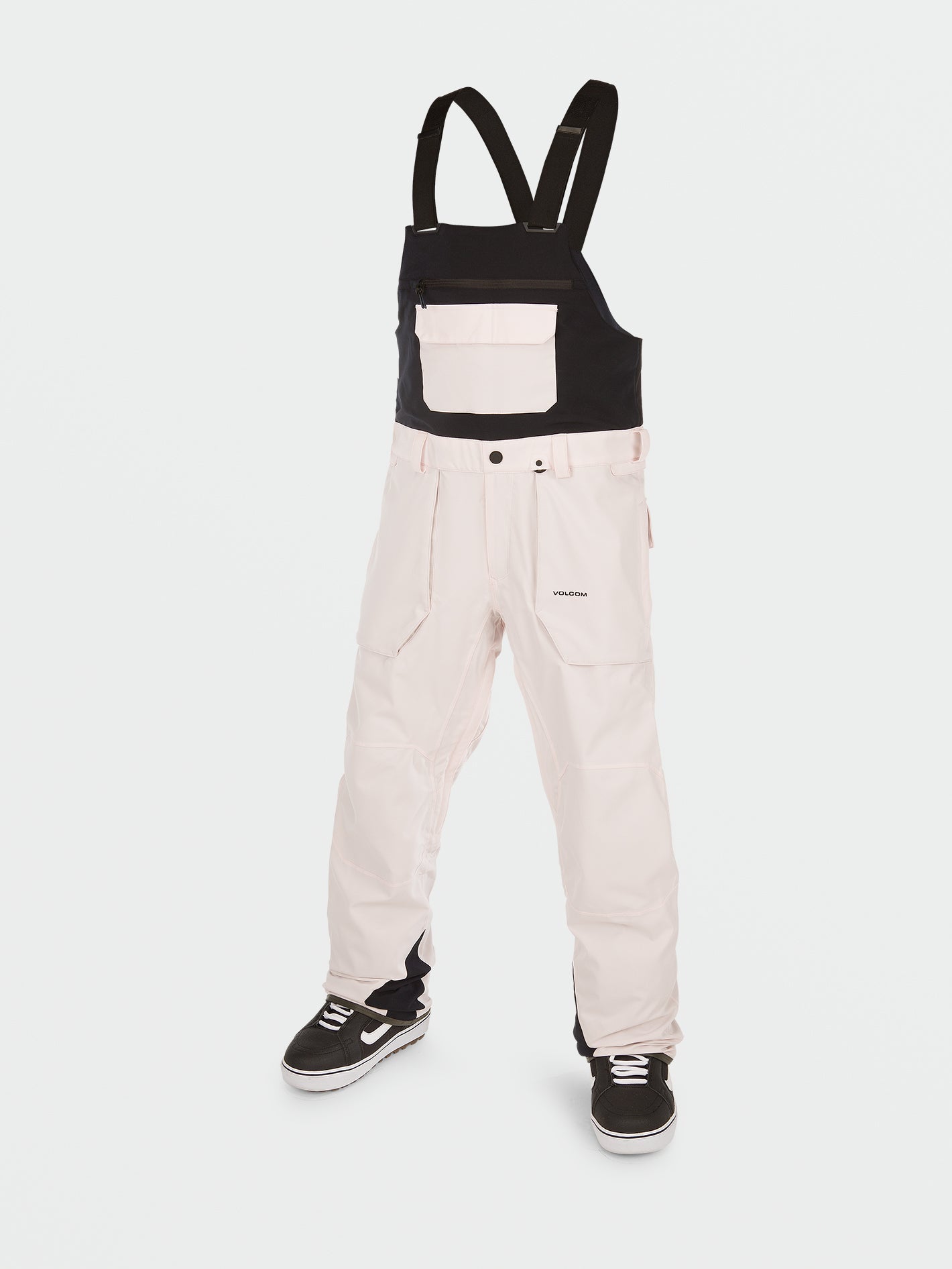 Roan Bib Overall - Party Pink