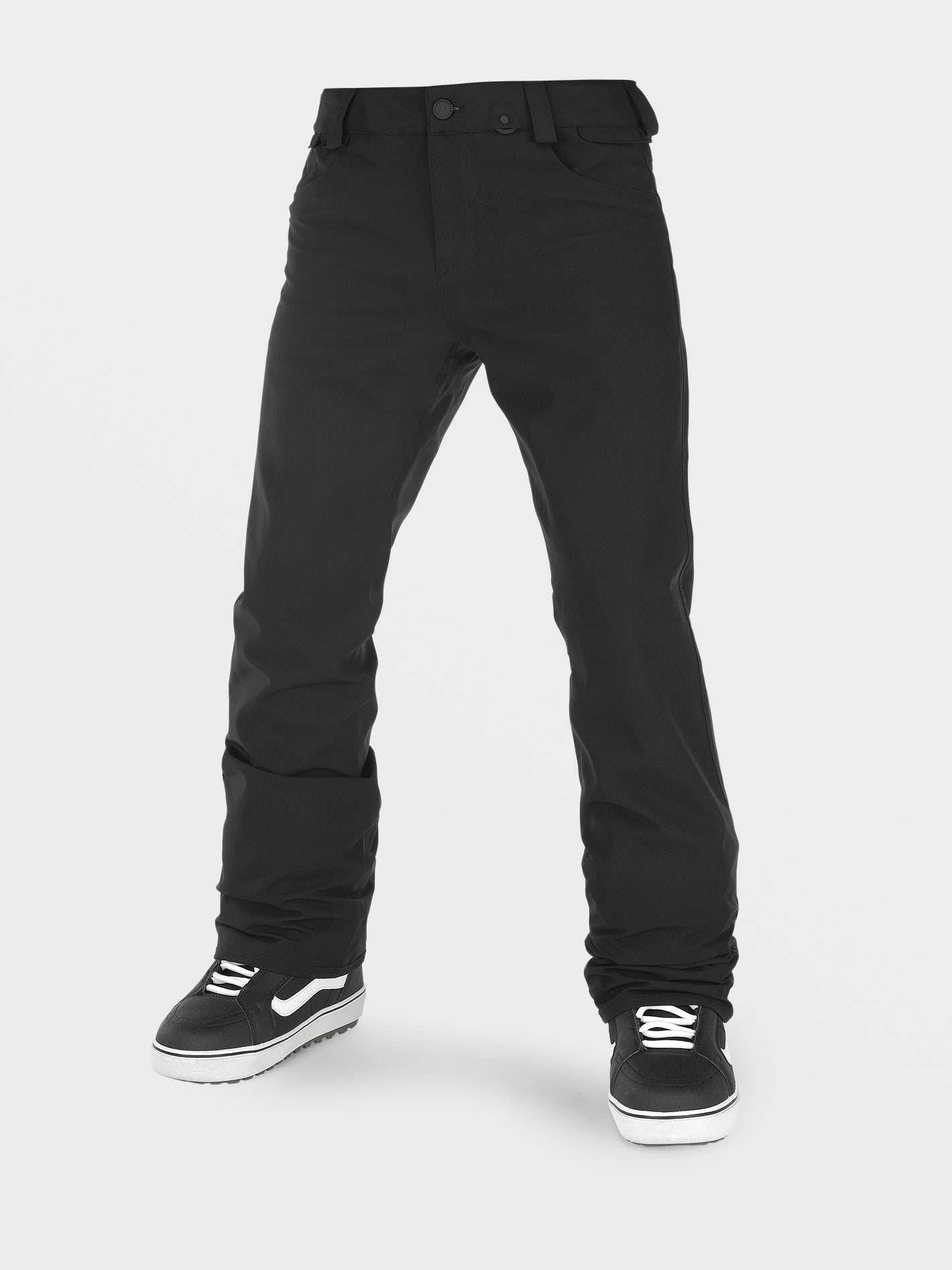 5-Pocket Tight Trousers - Black