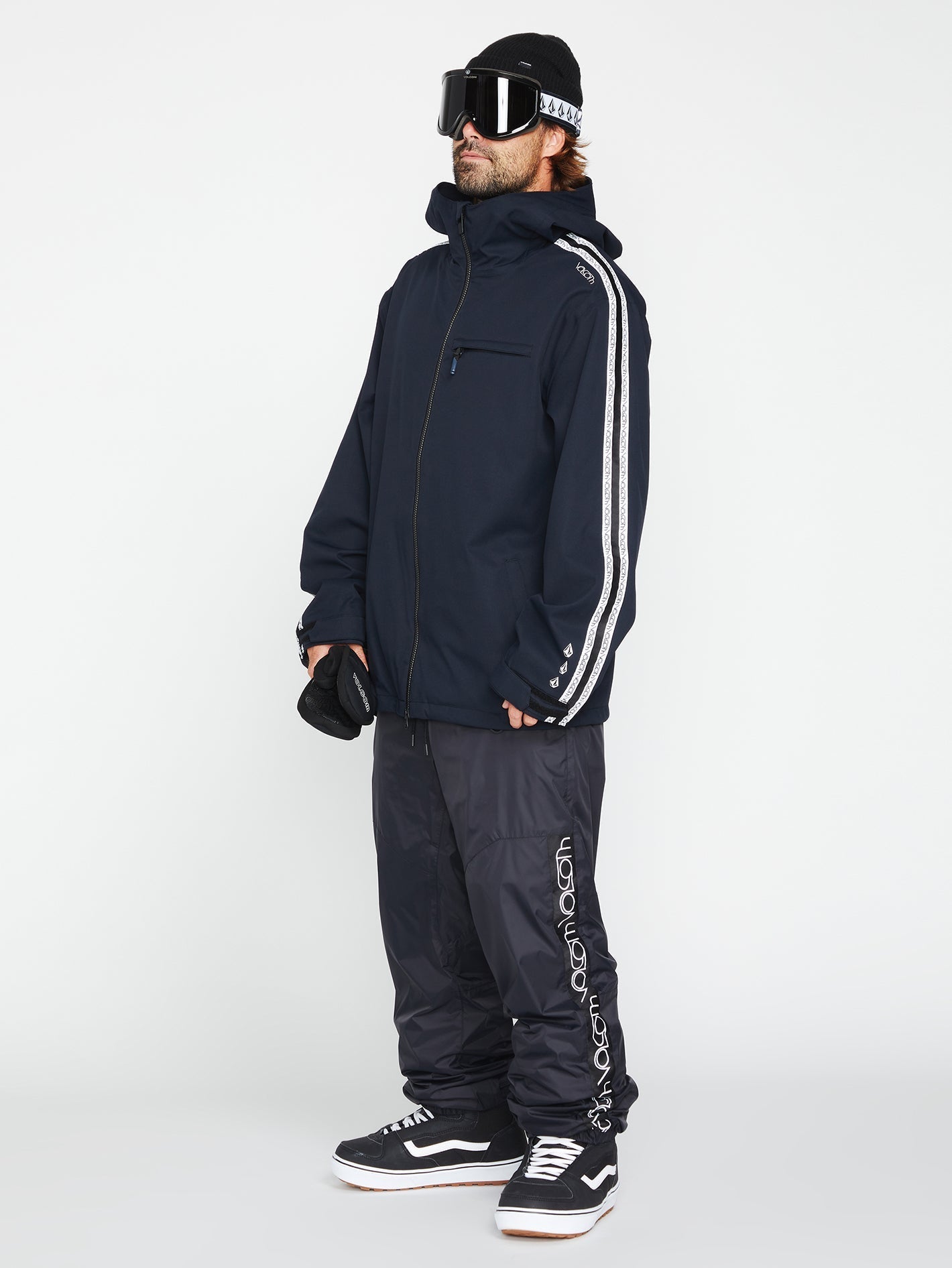 New Slashslapper Trousers - Black