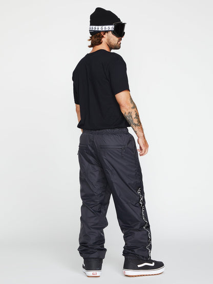 New Slashslapper Trousers - Black