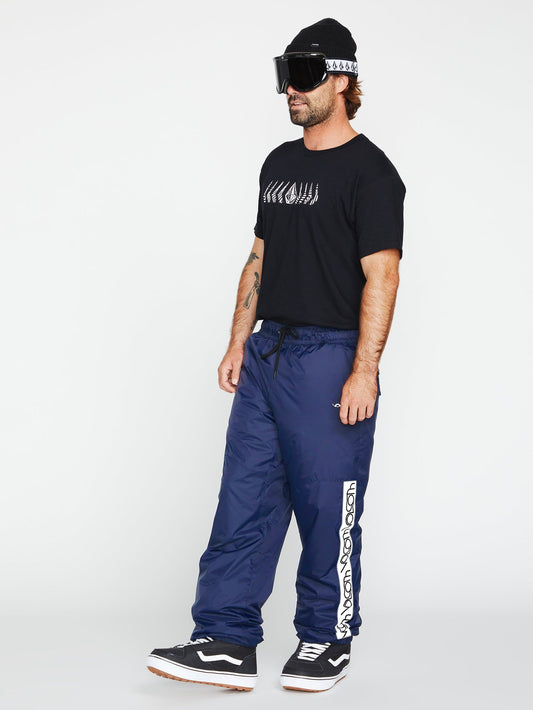 New Slashslapper Trousers - Dark Blue