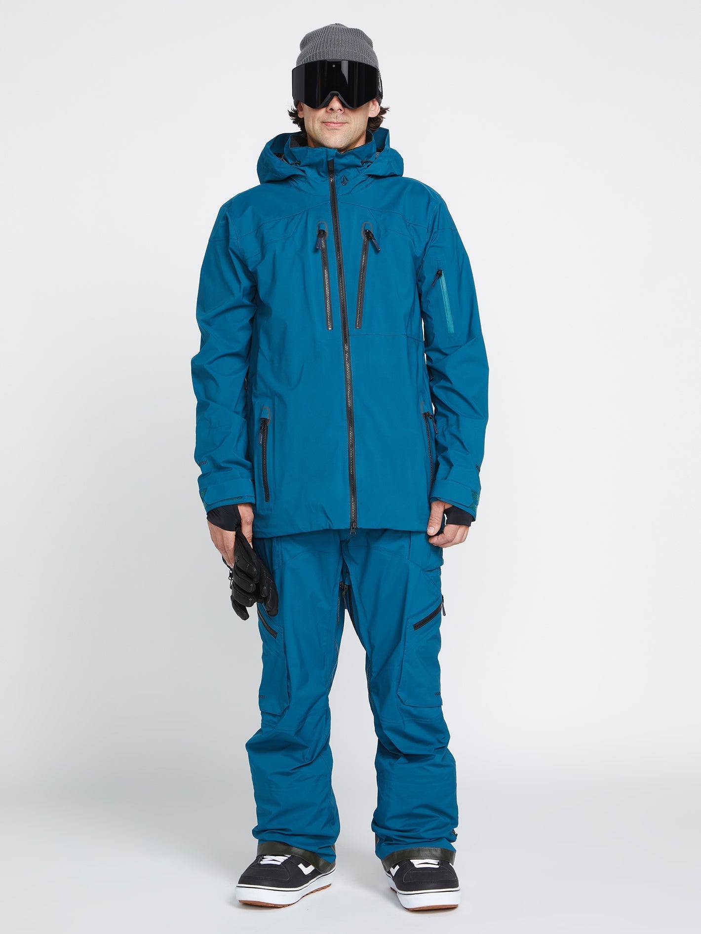 Guch Stretch Gore-Tex Trousers - Slate Blue