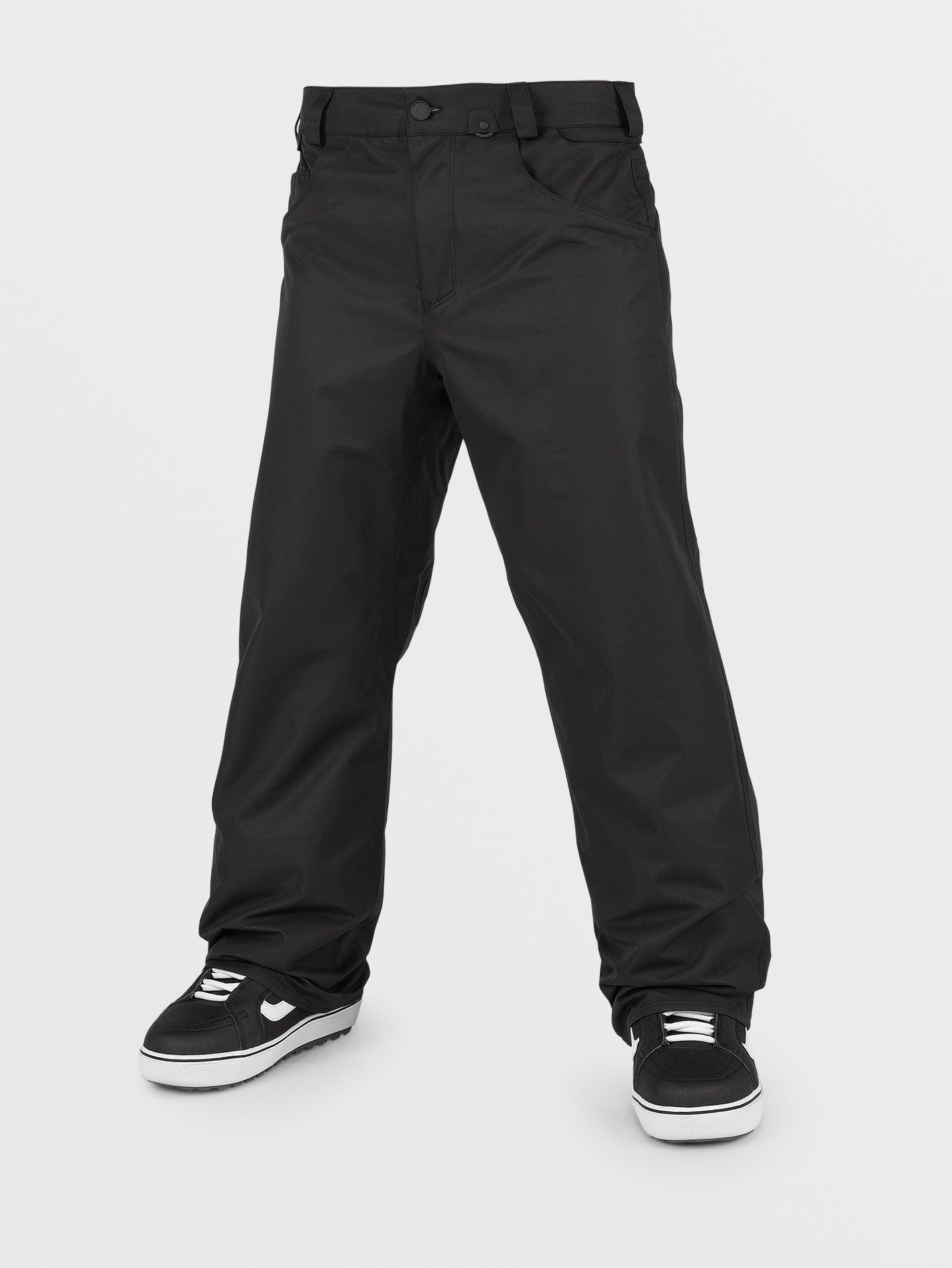 5-Pocket Trousers - BLACK