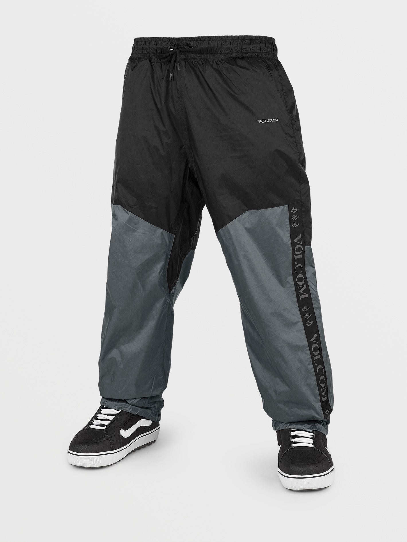 New Slashslapper Trousers - BLACK