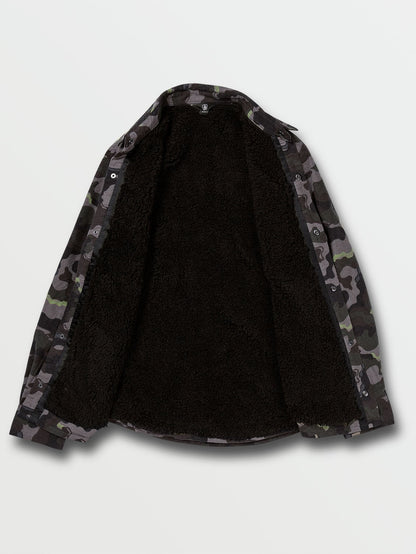SHERPA FLANNEL JACKET