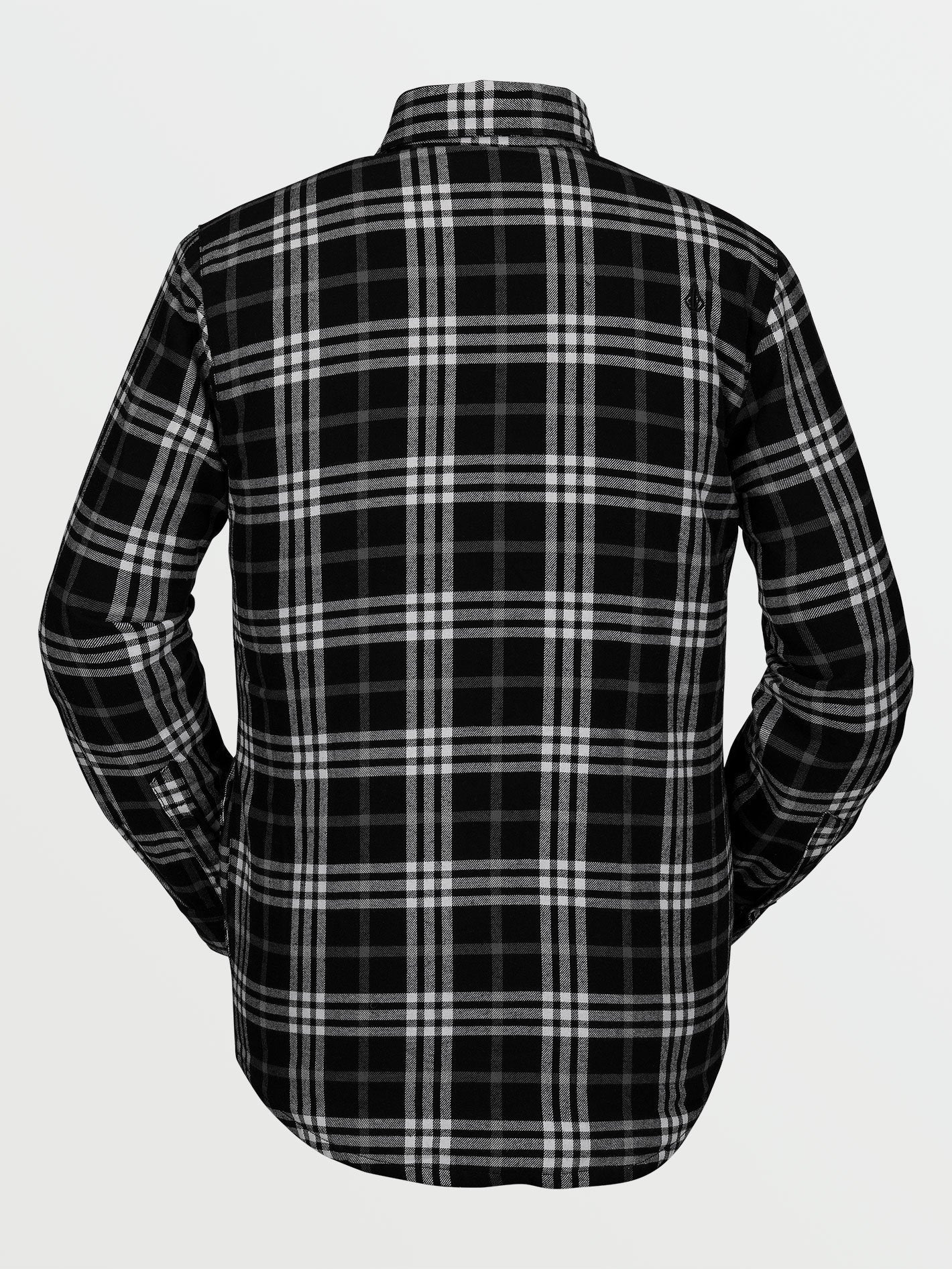 Sherpa Flannel Jacket - Black